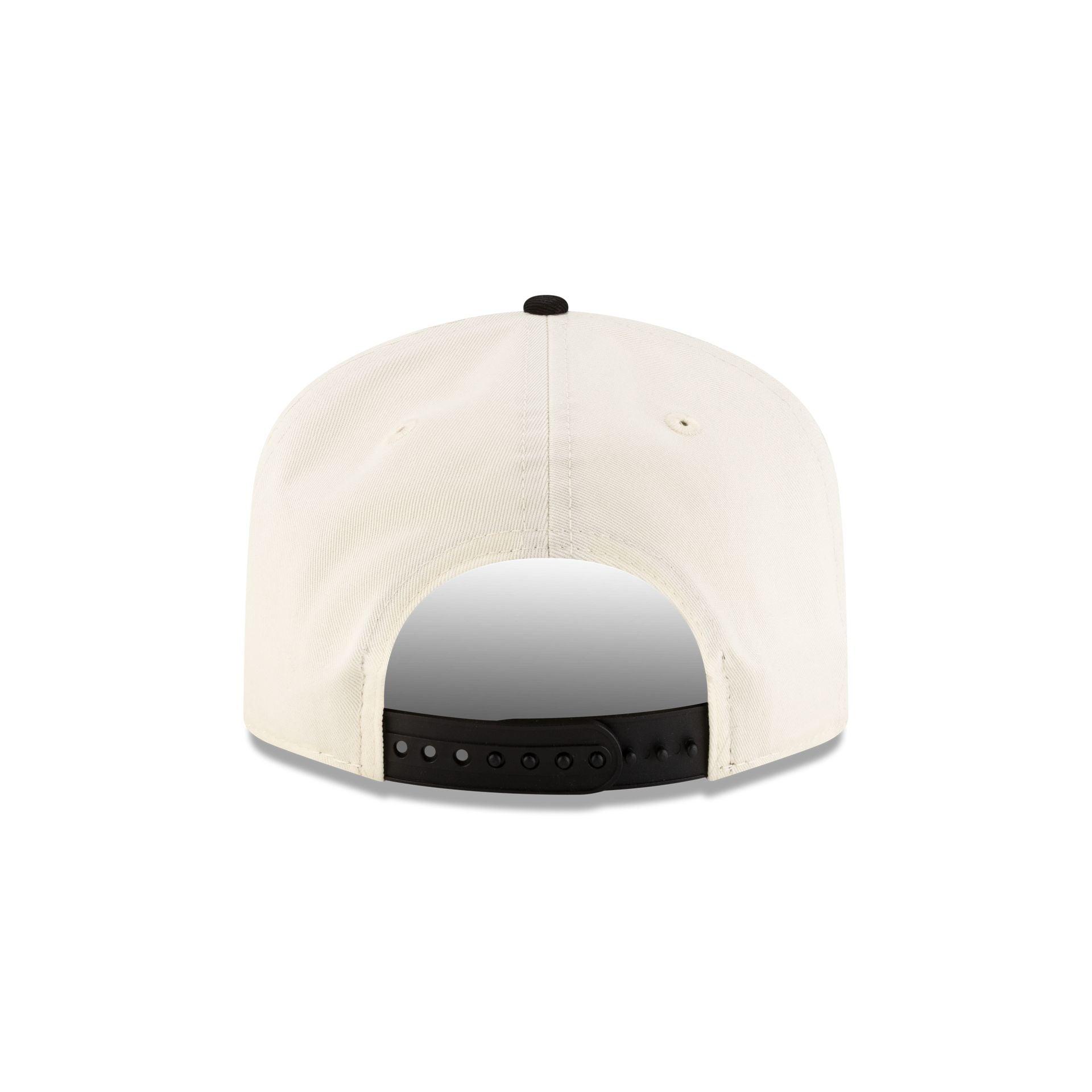 Philadelphia 76ers 1997-2009 Hardwood Classics Sign Stack Chrome White 19TWENTY Adjustable Hat Male Product Image