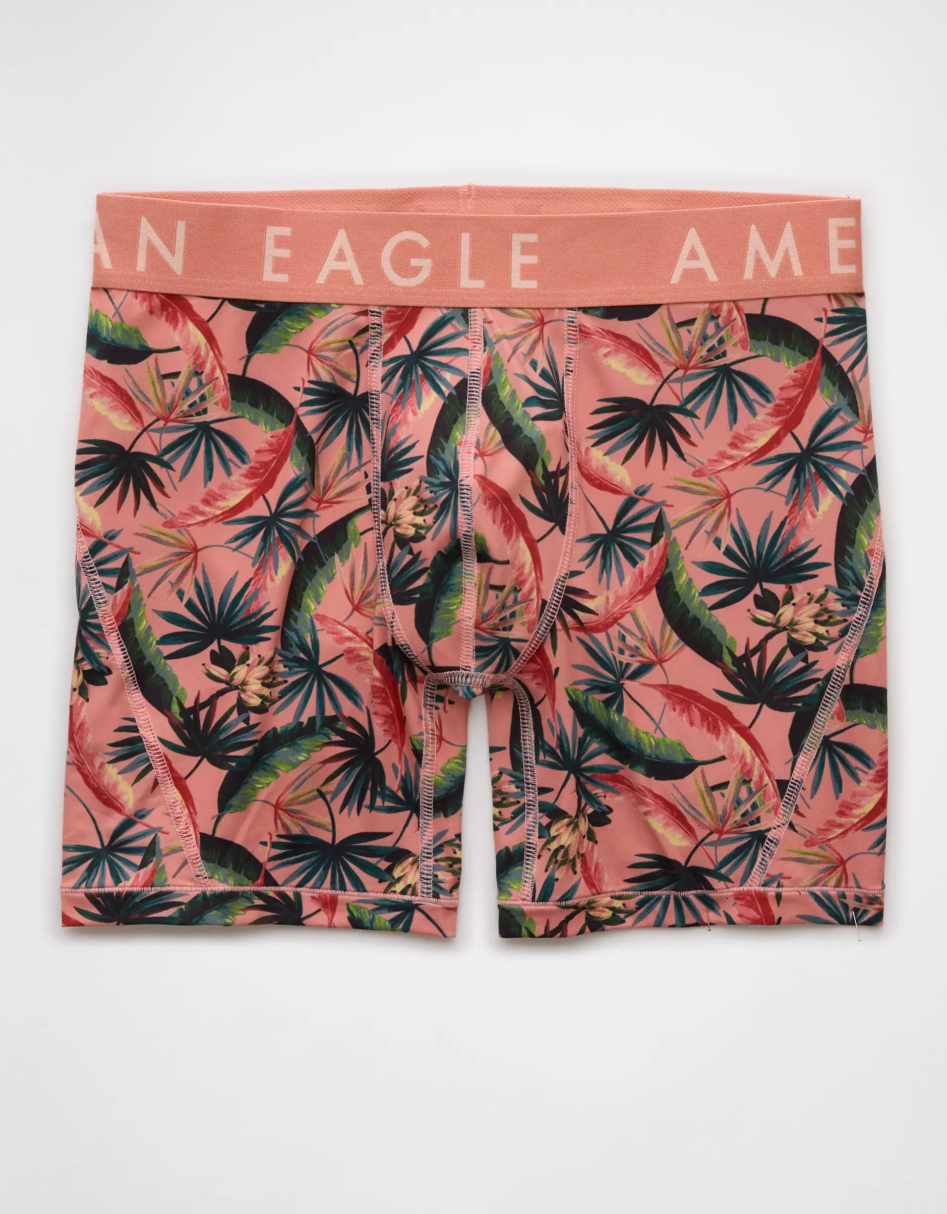 AEO Men's Tropical Bananas 6" Flex Boxer Brief Product Image