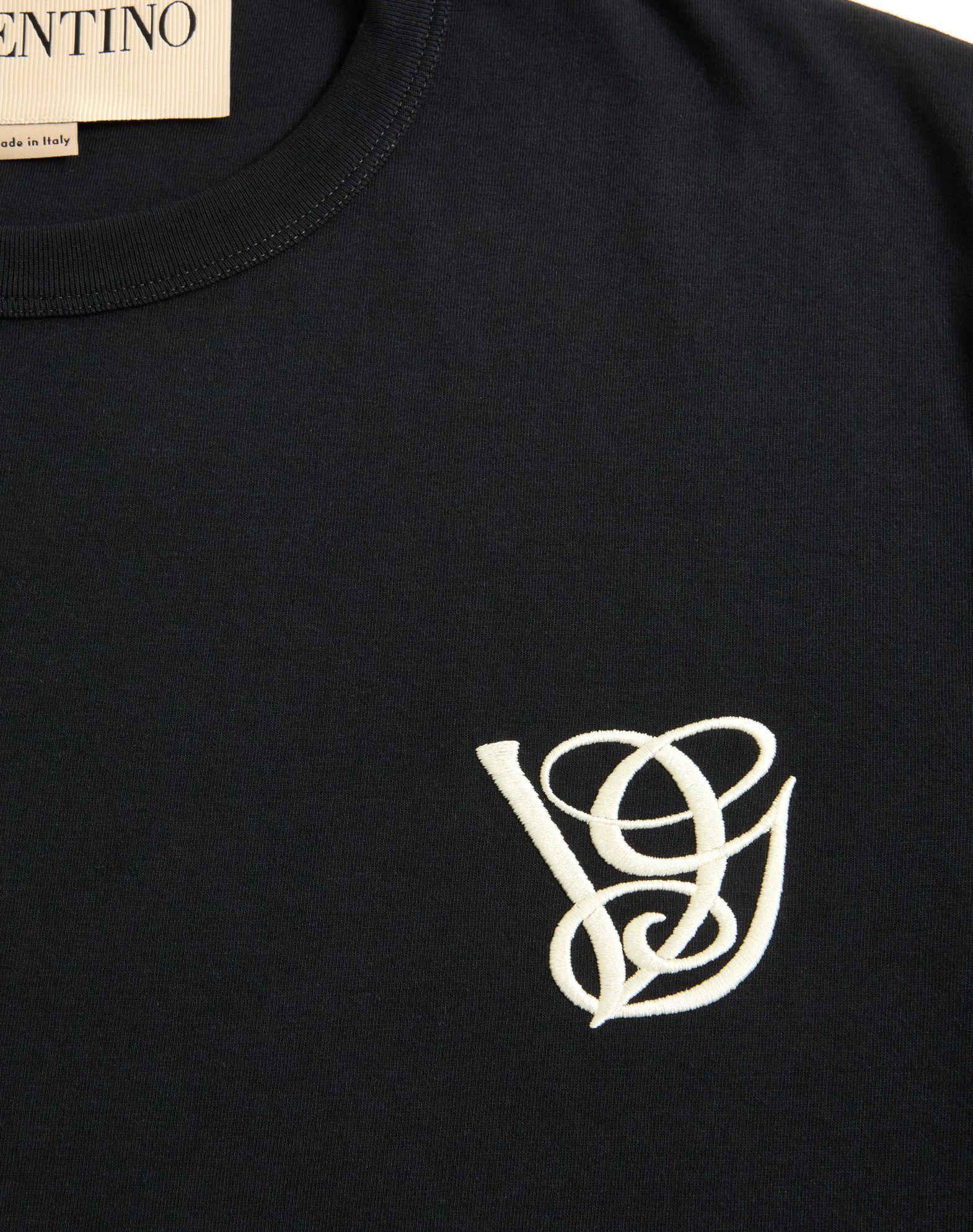 Cotton T-Shirt With Vg Patch Product Image