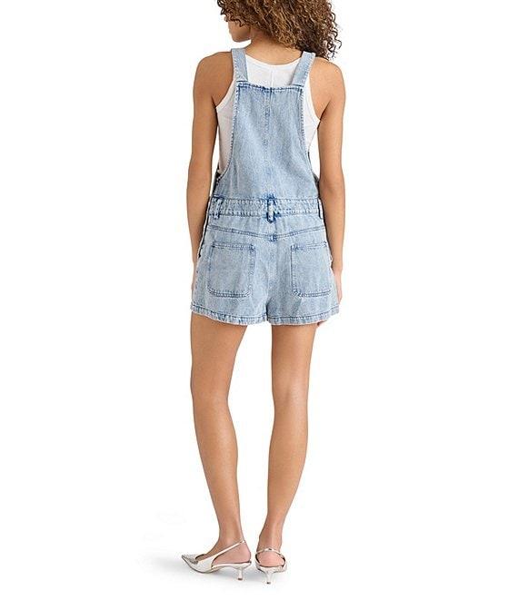 Steve Madden Kittie Shortall Cargo Mini Overall Romper Product Image