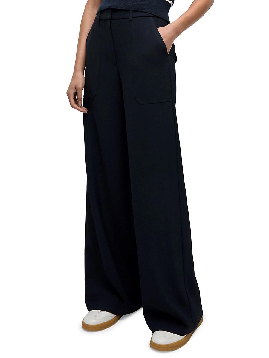 Womens Cole Wide-Leg Pants Product Image