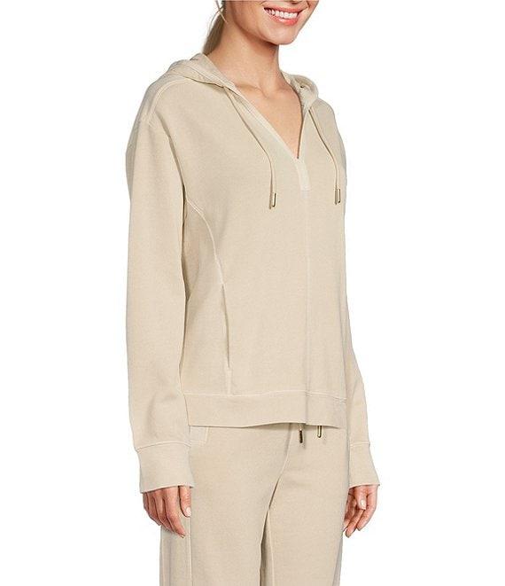 Tommy Bahama Captiva Isles Hybrid Twill French Terry Long Sleeve Hooded Coordinating Pullover Product Image