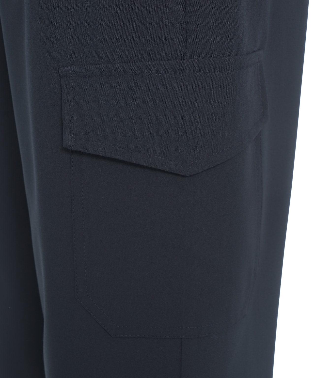 Wide leg pants with cargo pockets Product Image