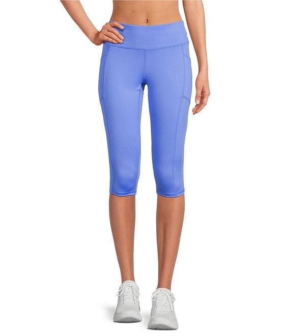 DKNY Sport by Donna Karan Balance Compression High Waist 16#double; Mini Capri Leggings Product Image