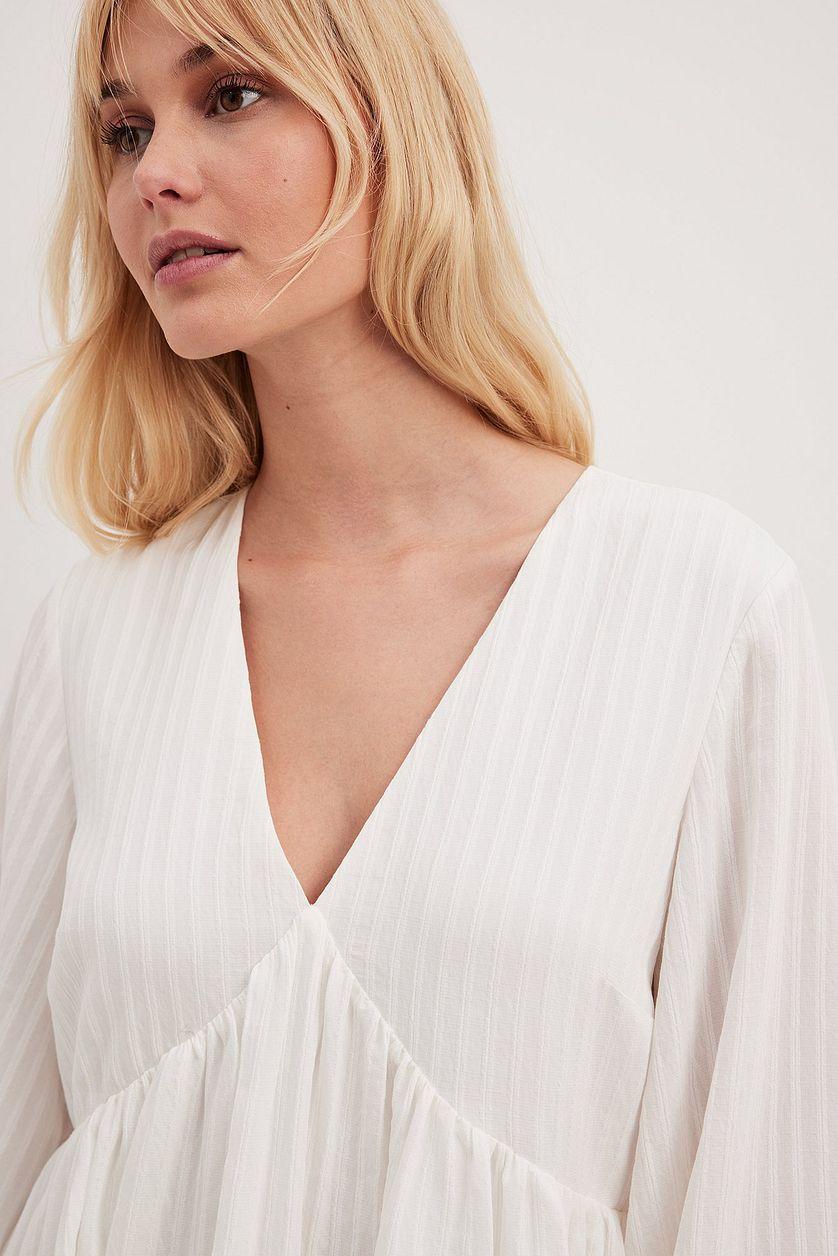 Structured Flowy Mini Dress Product Image