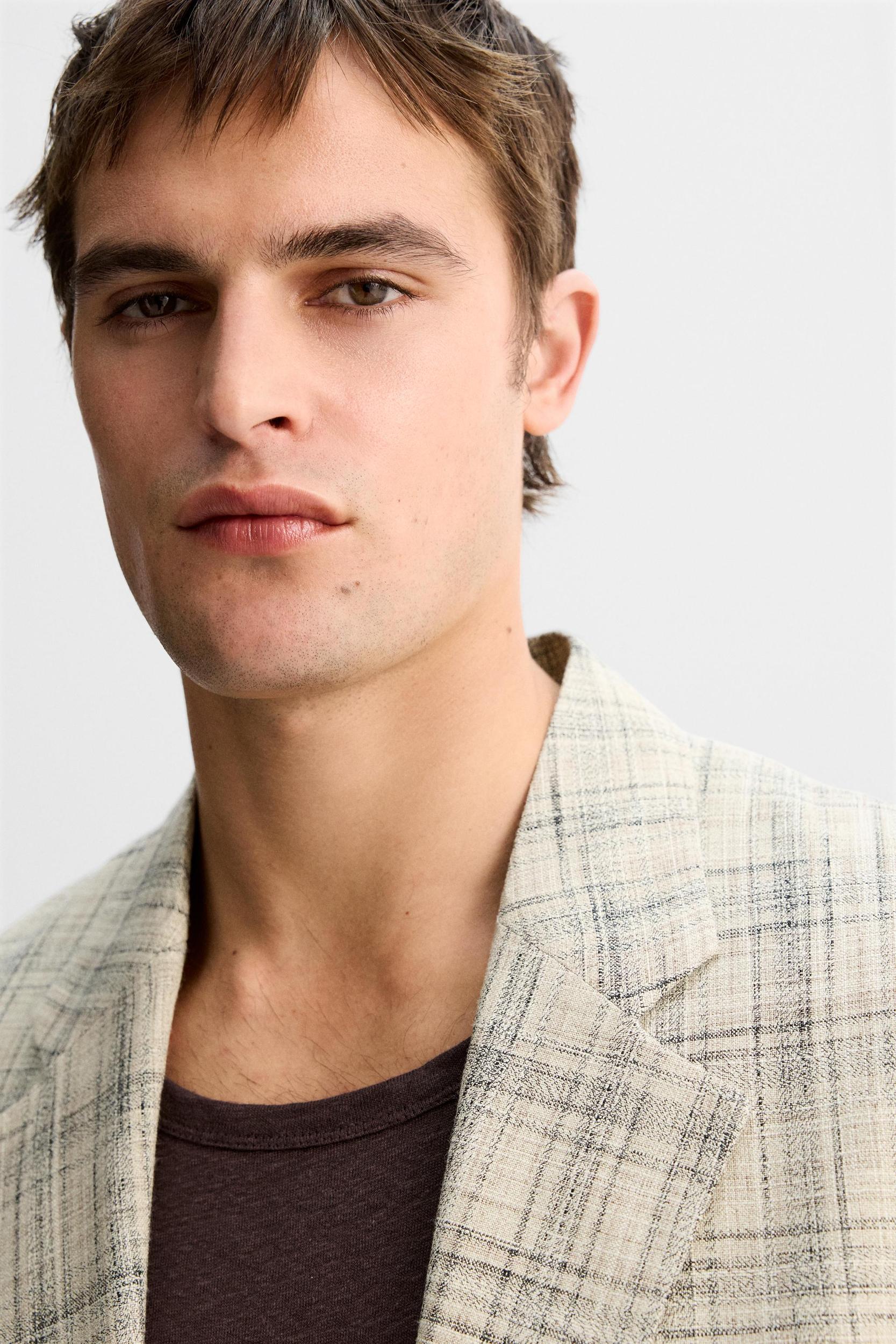 LIMITED EDITION PLAID SUIT BLAZER Product Image