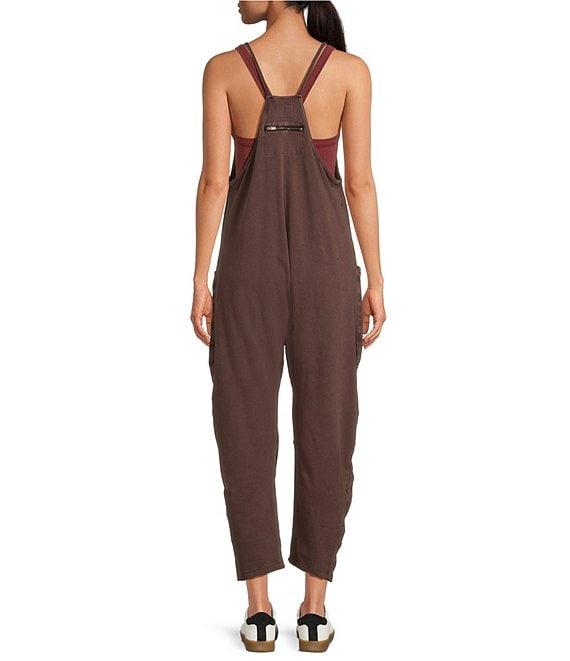 Free People FP Movement Sleeveless Scoop Neck Ankle Length Patch Pocket Hot Shot Onesie Product Image