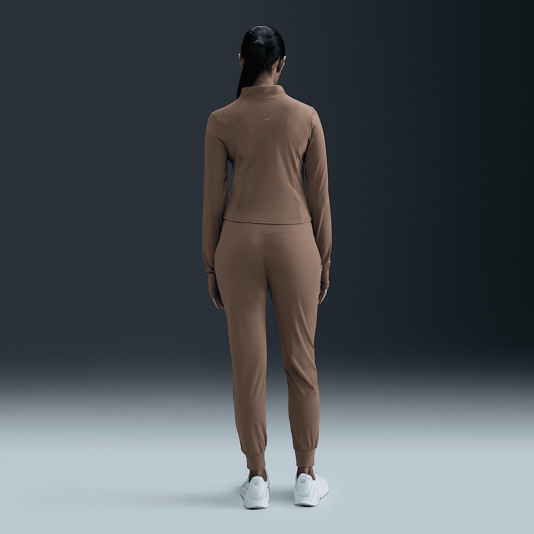 Nike Women's Zenvy Dri-FIT Full-Zip Long-Sleeve Top Product Image