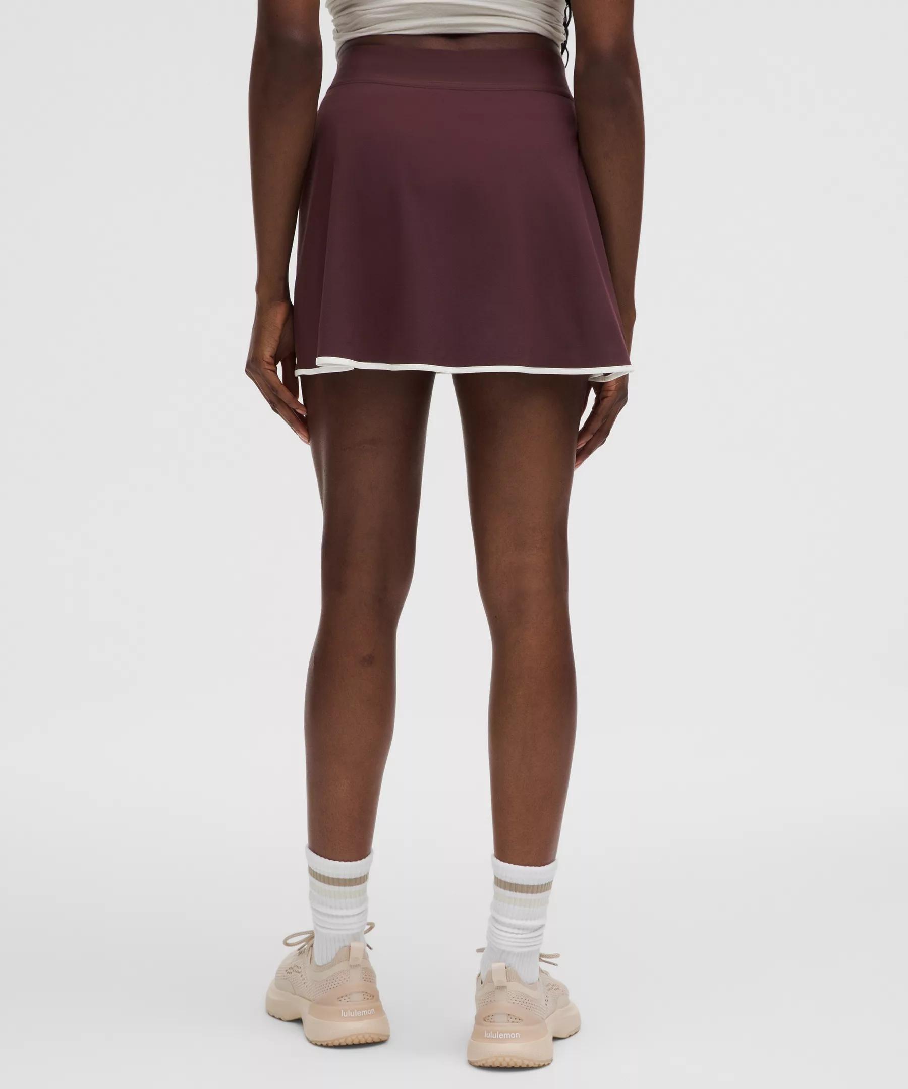 Lightweight Wrap-Front Tennis Skirt Product Image