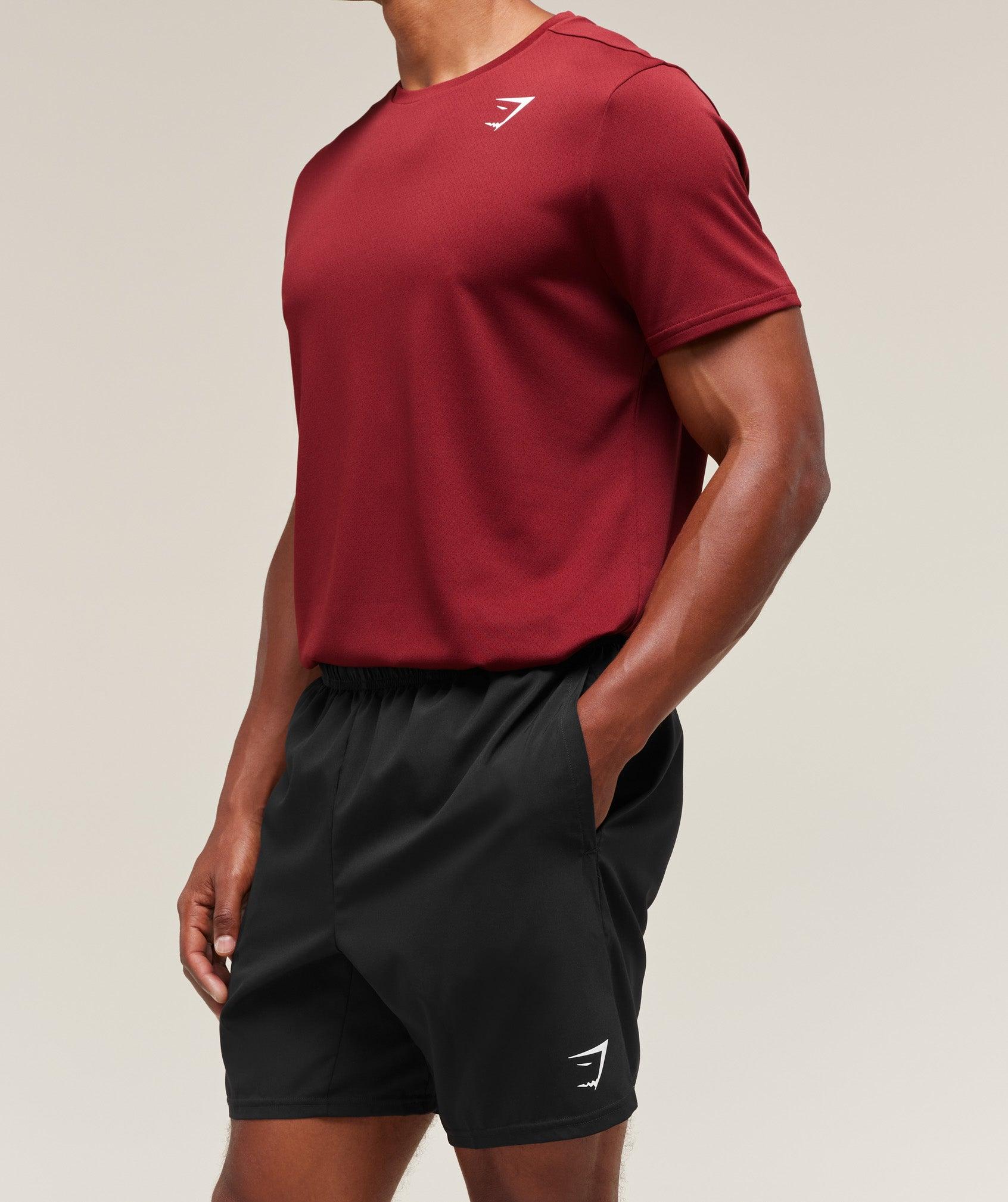 Gymshark Arrival 7" Shorts - Black Male Product Image