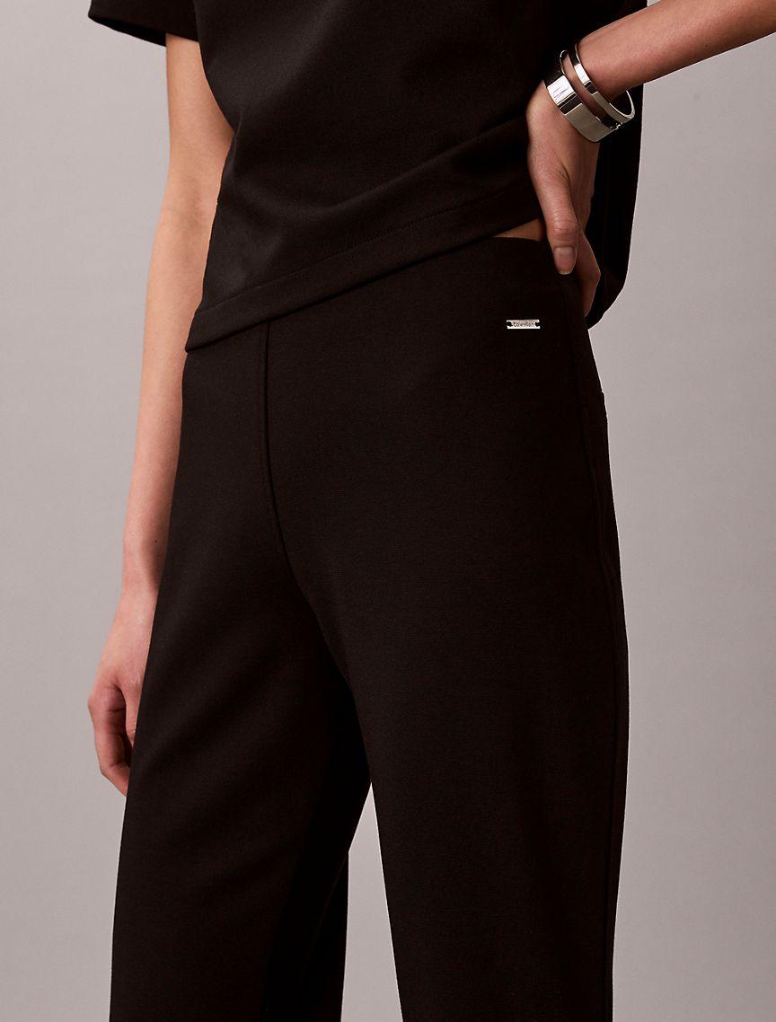 Ponte Flared Pants Product Image