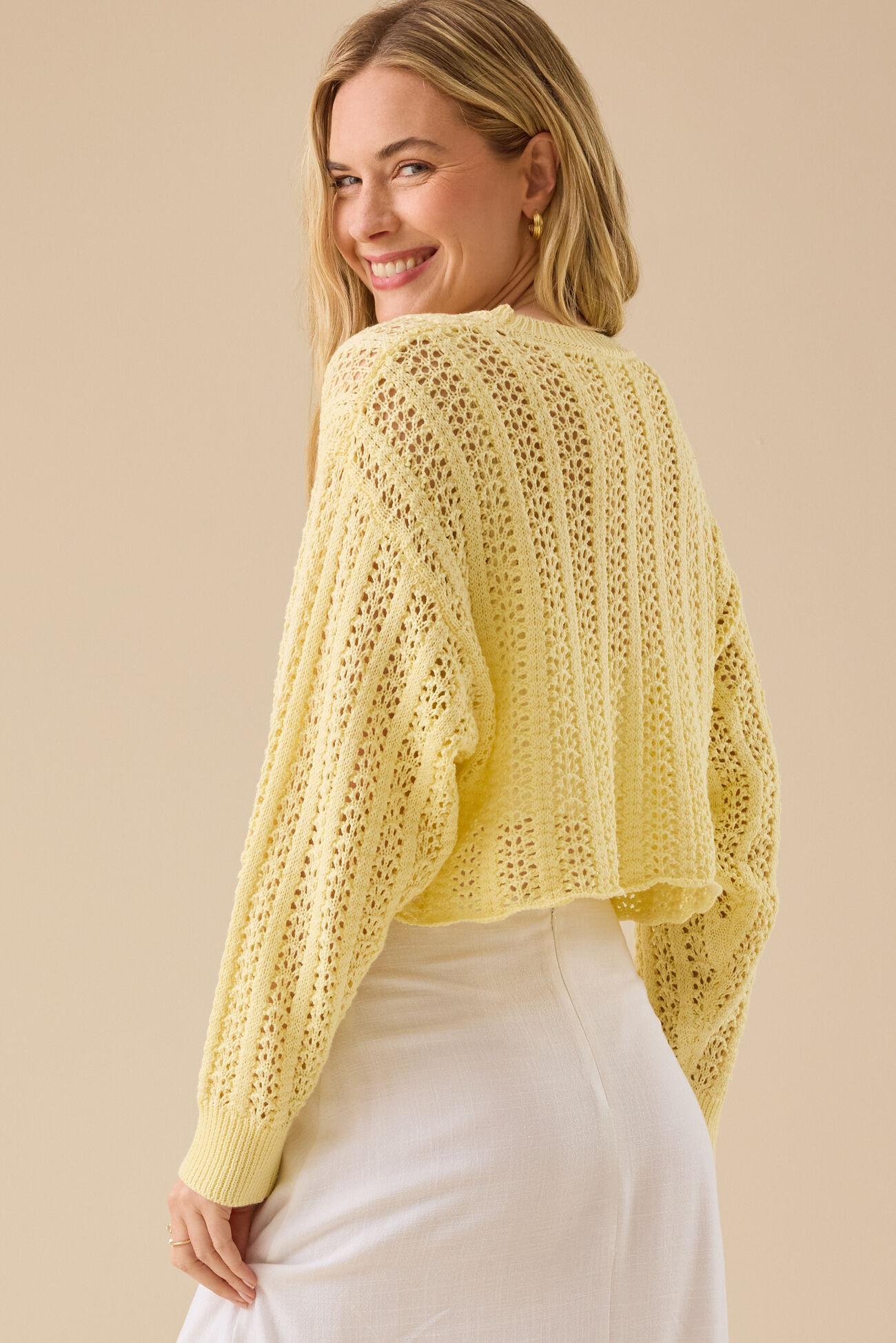 Anya Pointelle Sweater Product Image