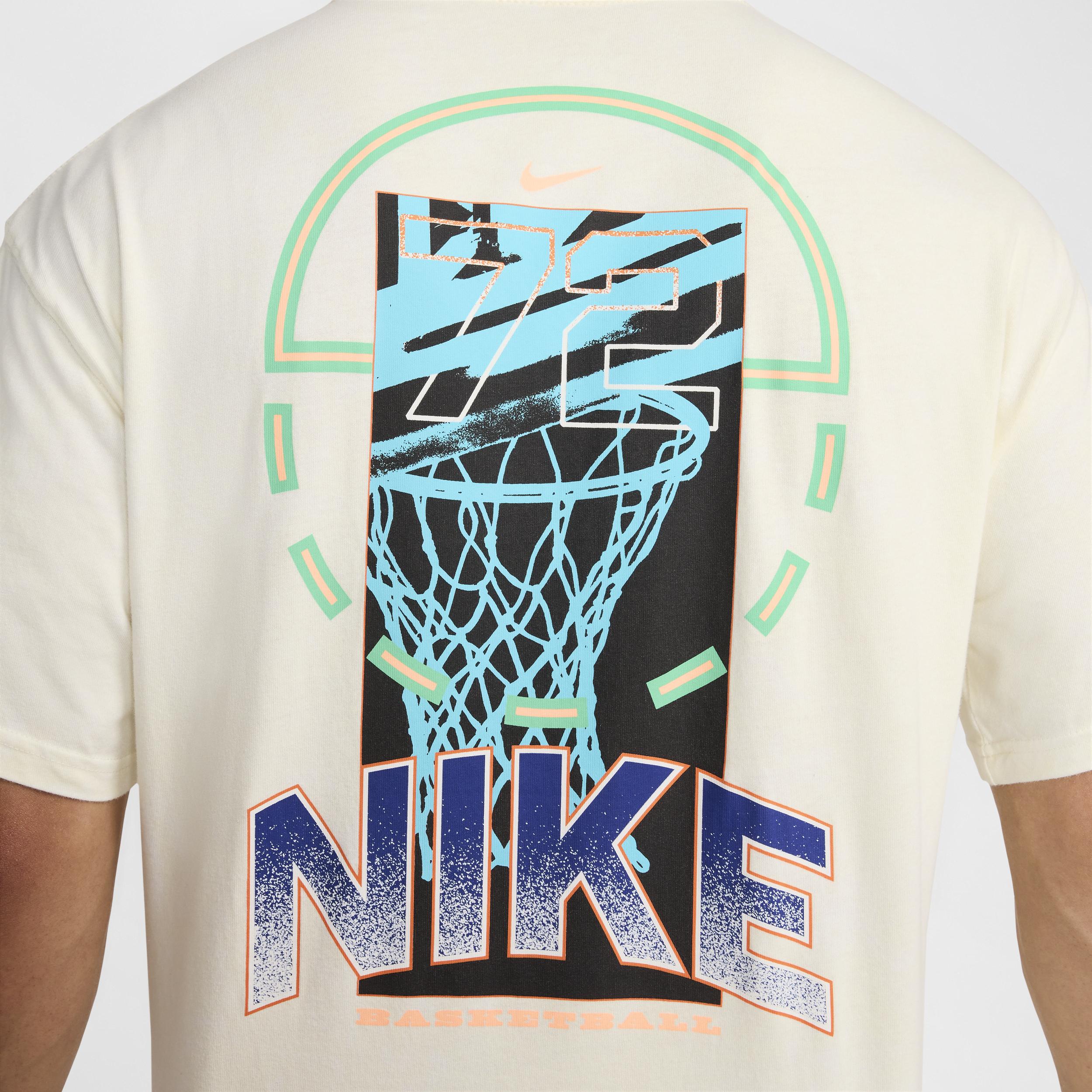Nike Mens Max90 Basketball T-Shirt | FZ8093-113 Product Image