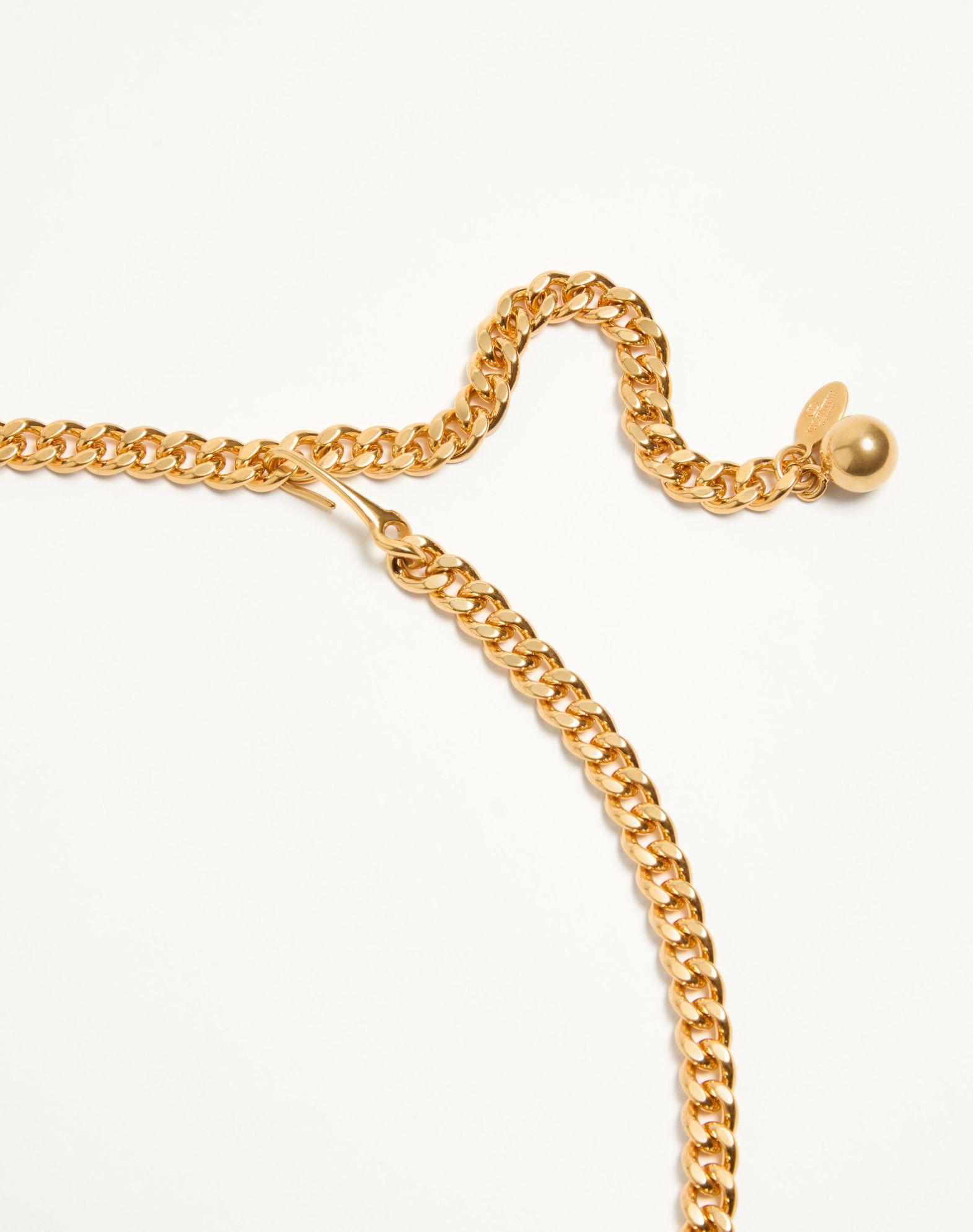 Vlogo Signature Chain Belt With Crystals Product Image