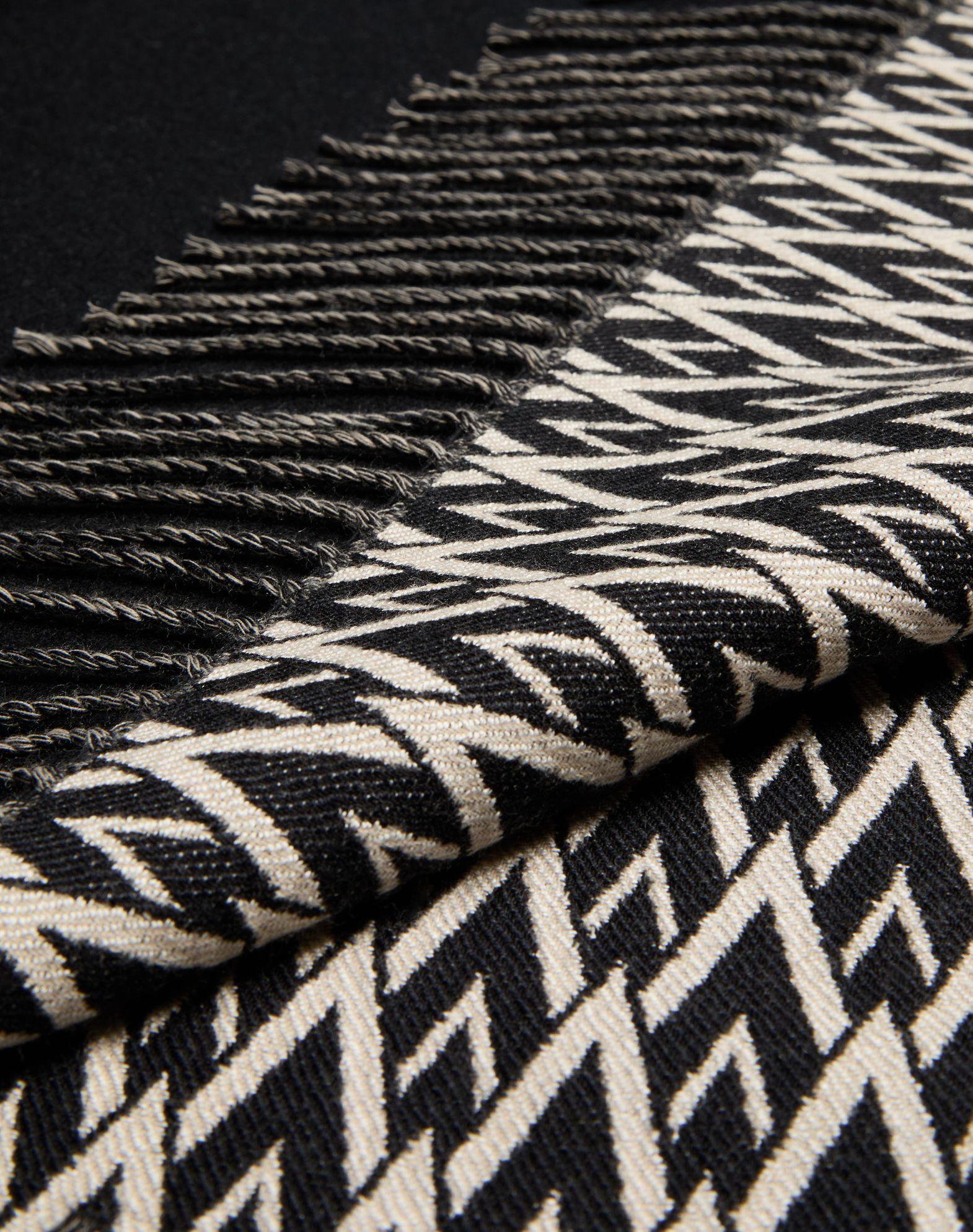 Toute La V Poncho In Wool, Silk And Cashmere Product Image