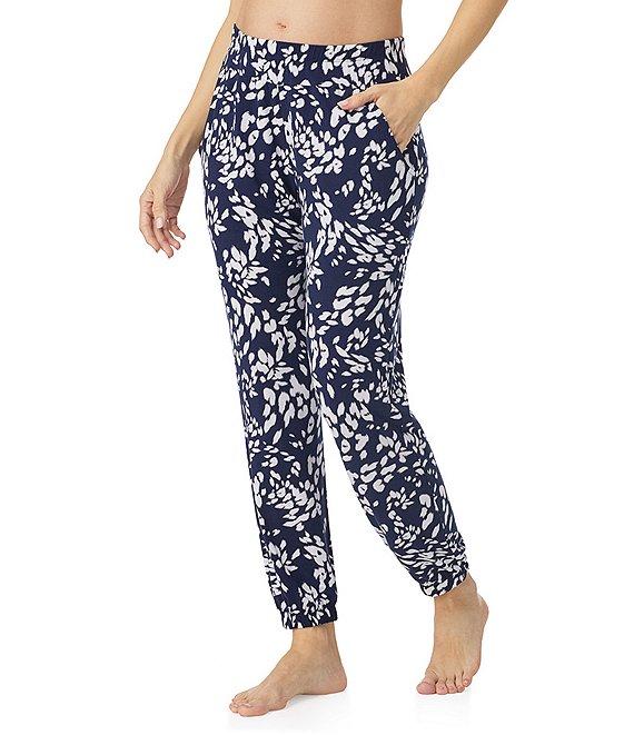 Donna Karan Inked Animal Print Coordinating Lounge Jogger Product Image