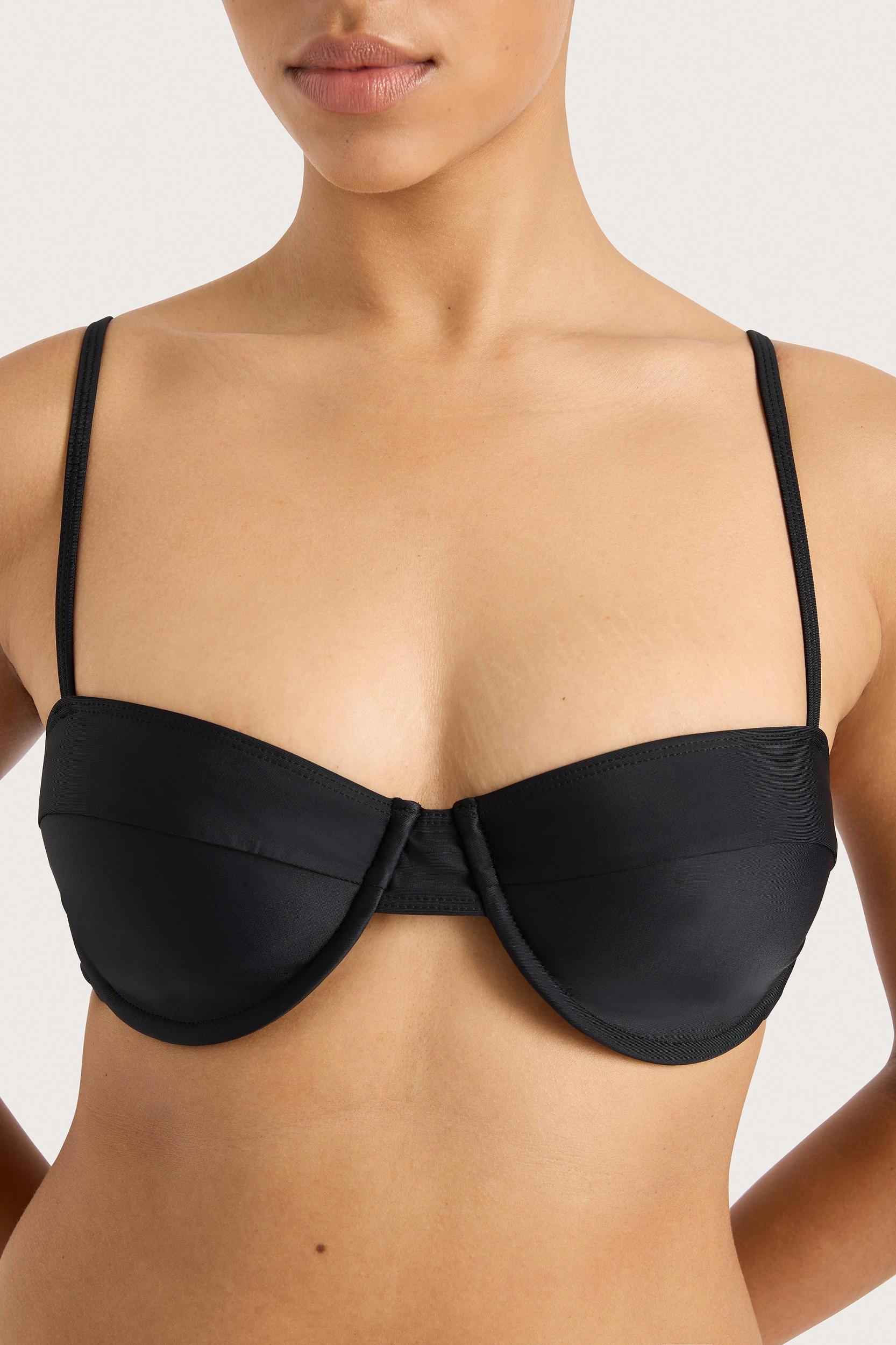Farrah Bikini Top Black - Final Sale Product Image