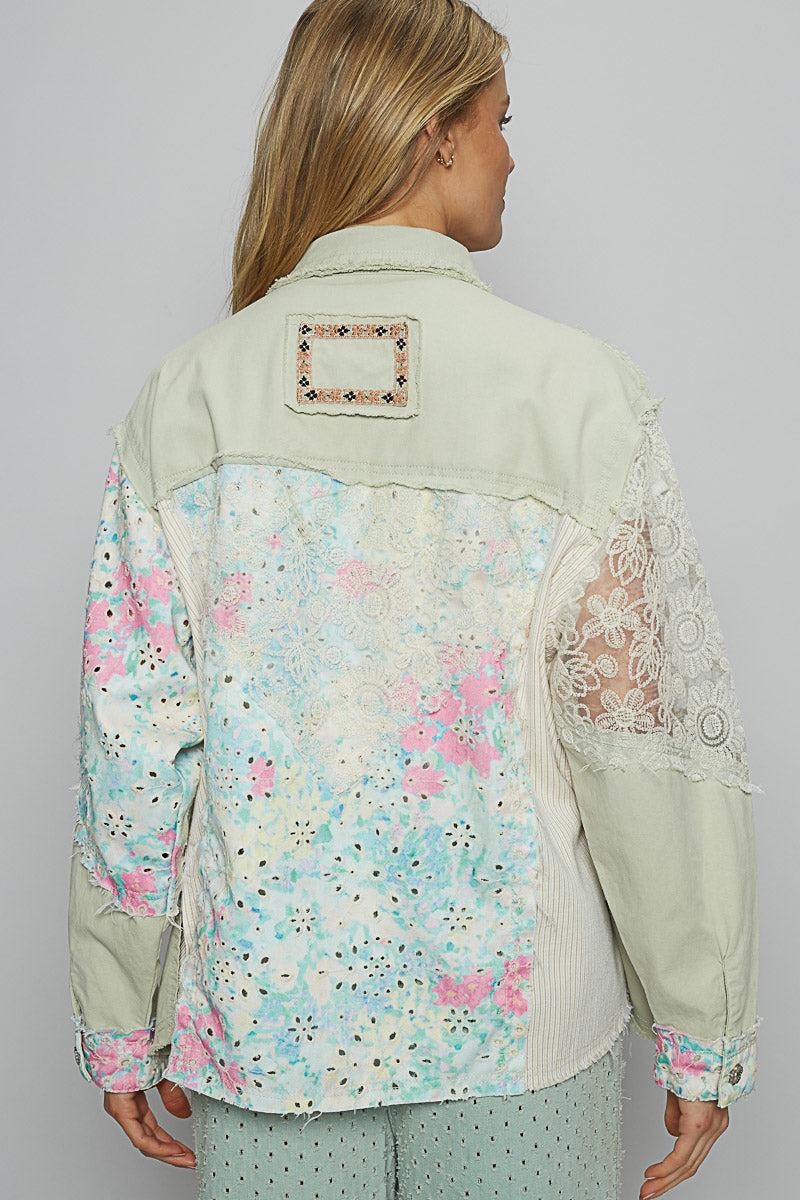 PATCHED OVERSIZED TOP Product Image