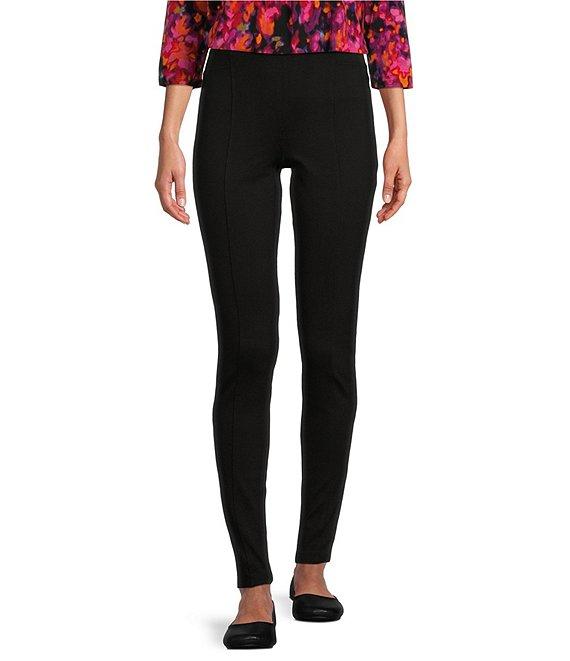 Intro Bella Double Knit Ponte Pull-On Skinny Leg Pants Product Image