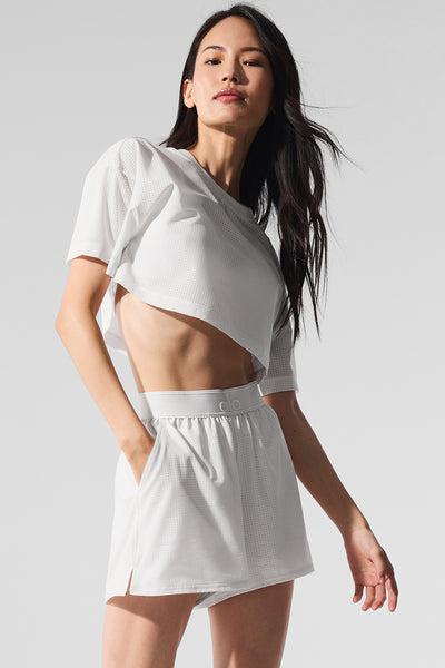 Mesh Mirage Short - White Female Product Image