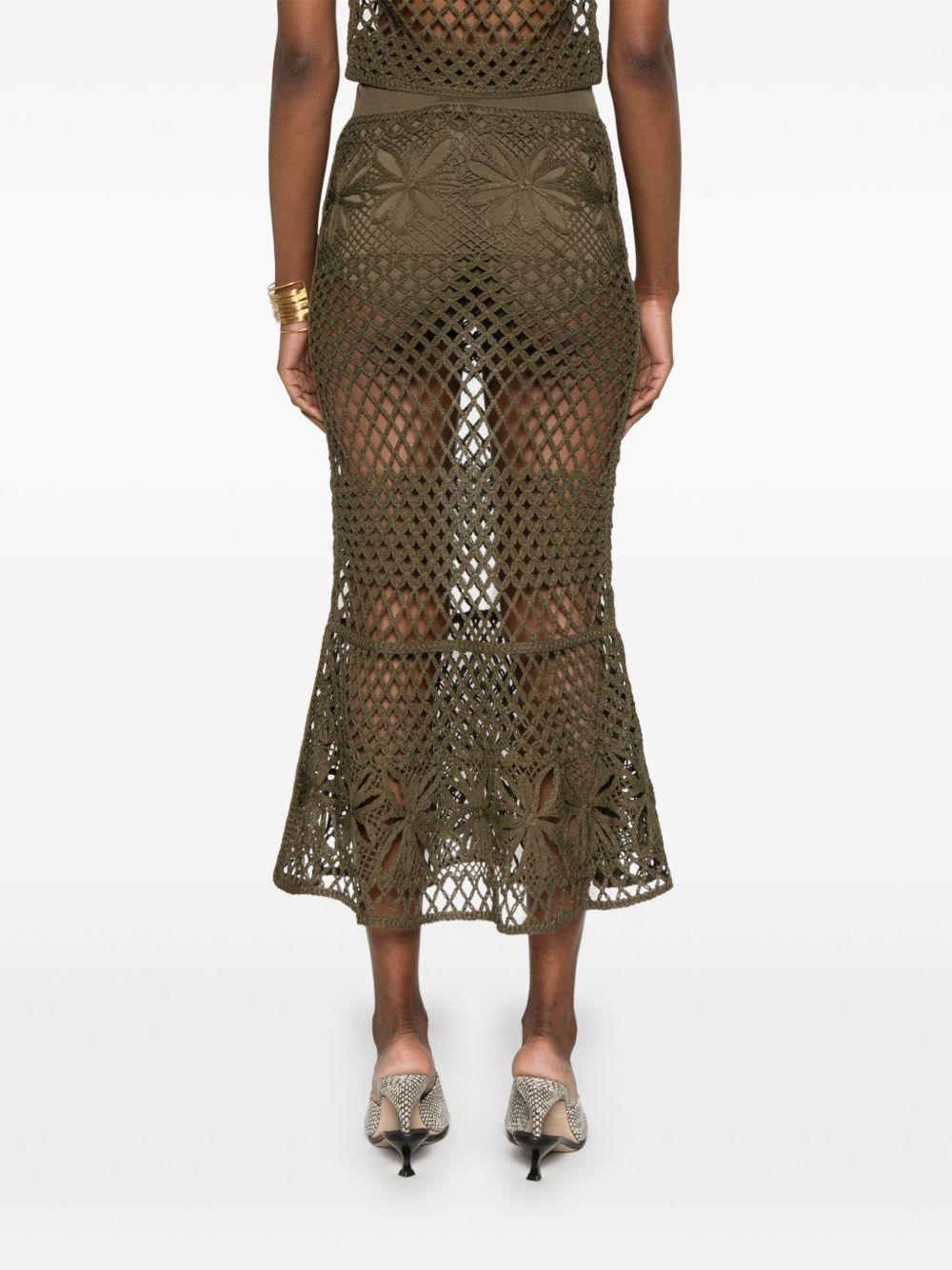 crochet midi skirt Product Image