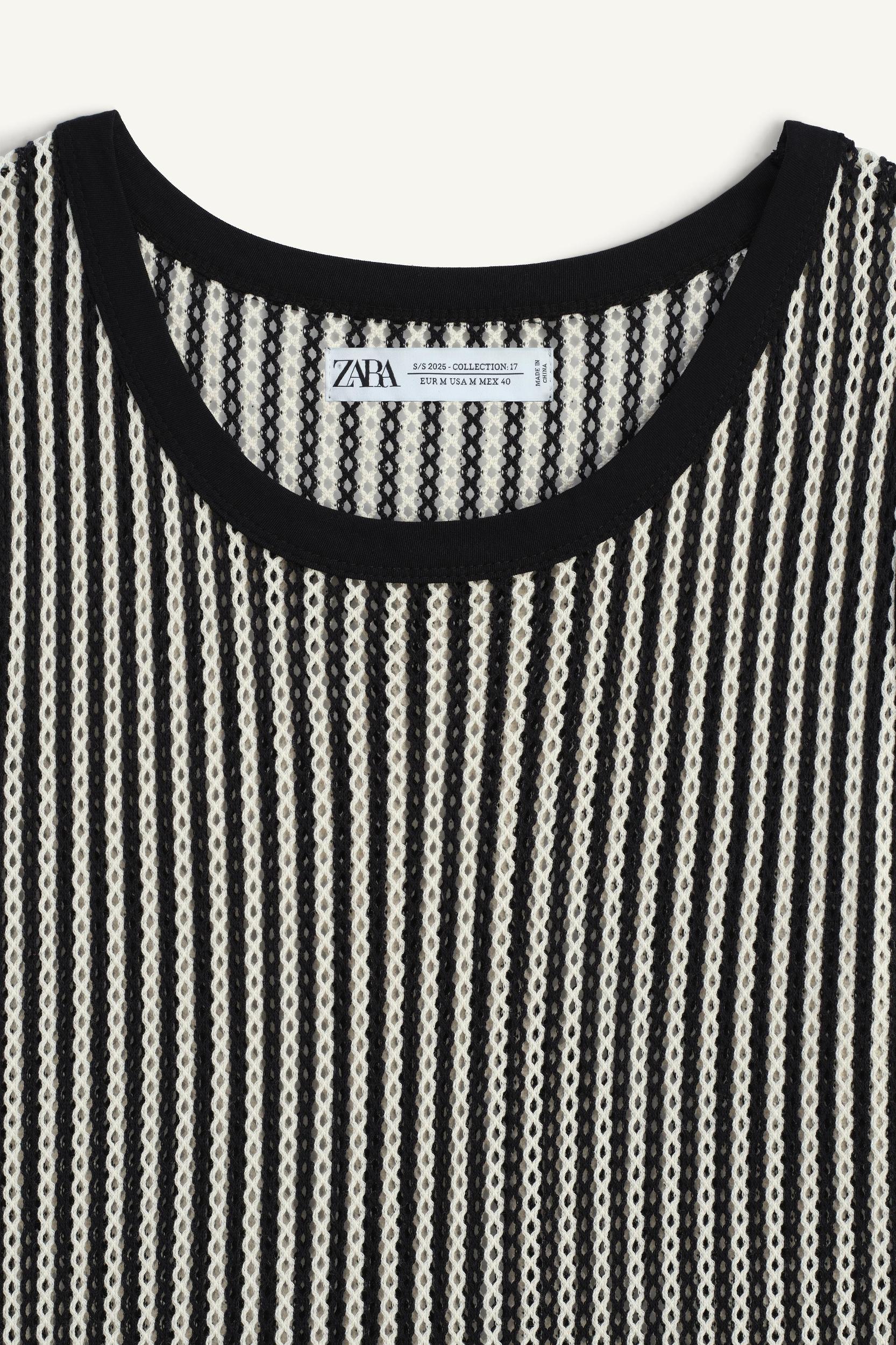 LIMITED EDITION OPEN WEAVE TANK TOP Product Image