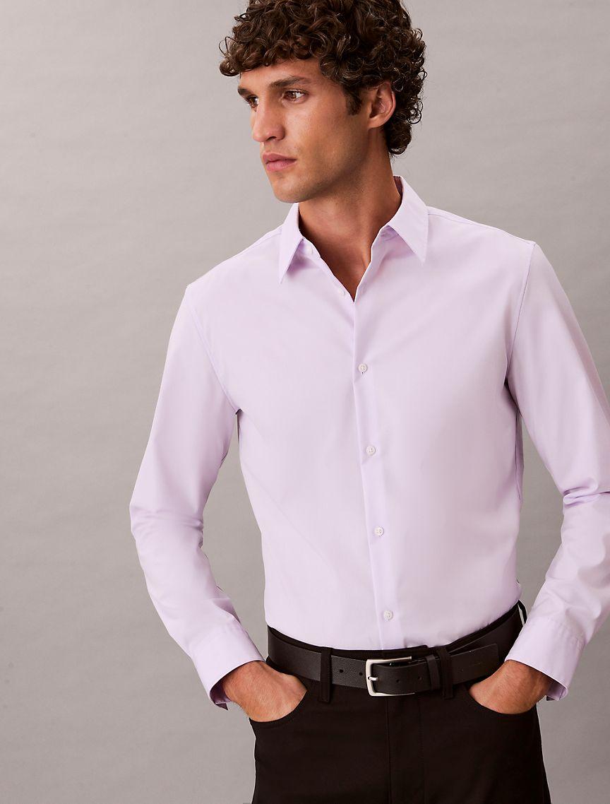 Supima Stretch Cotton Slim Shirt Product Image
