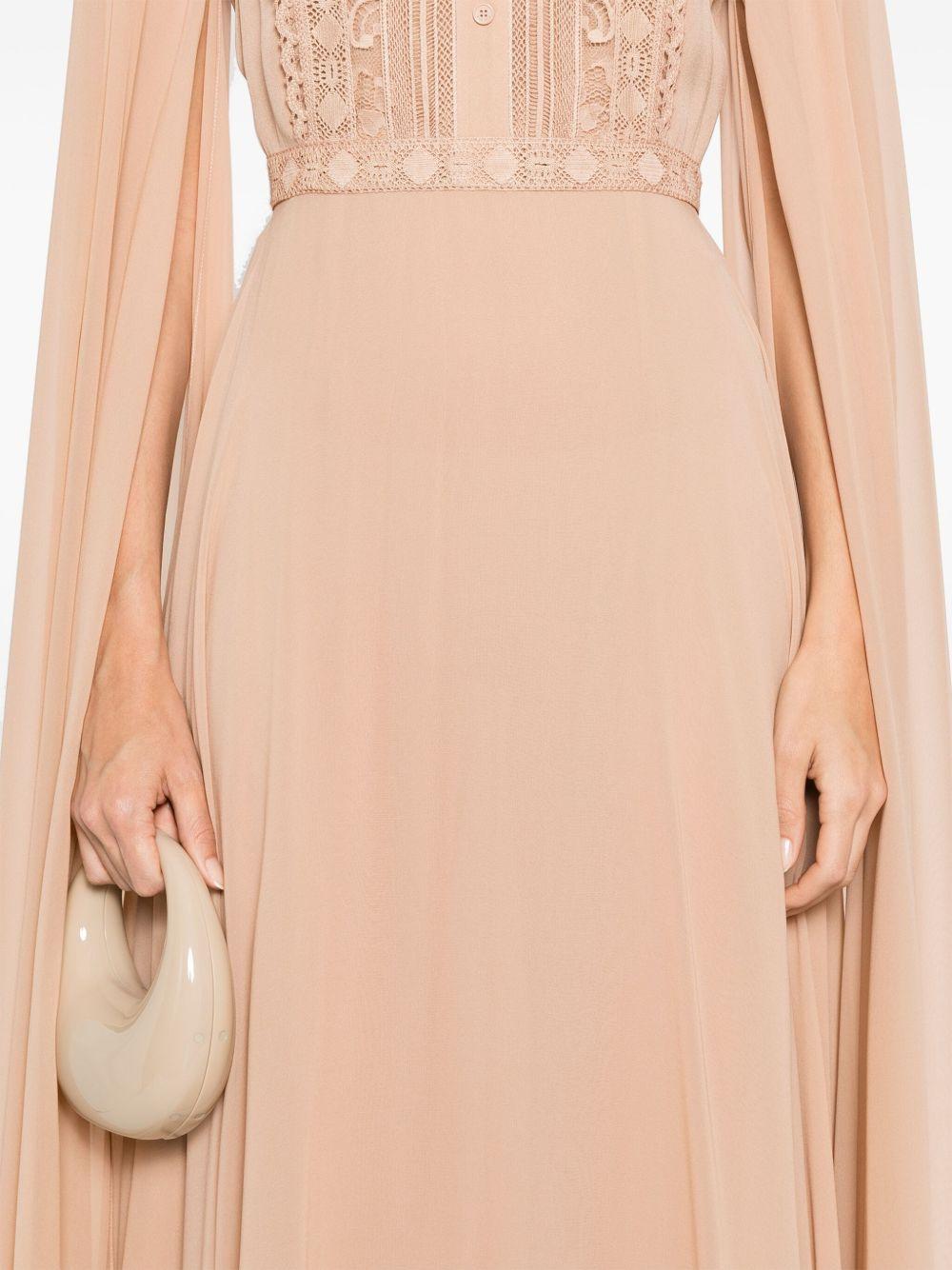 lace-trim gown Product Image