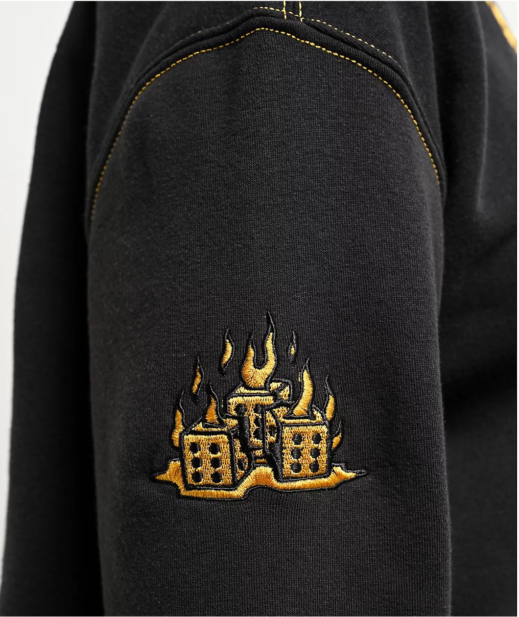 Lurking Class by Sketchy Tank Hotbox Flash Black Crewneck Sweatshirt Product Image