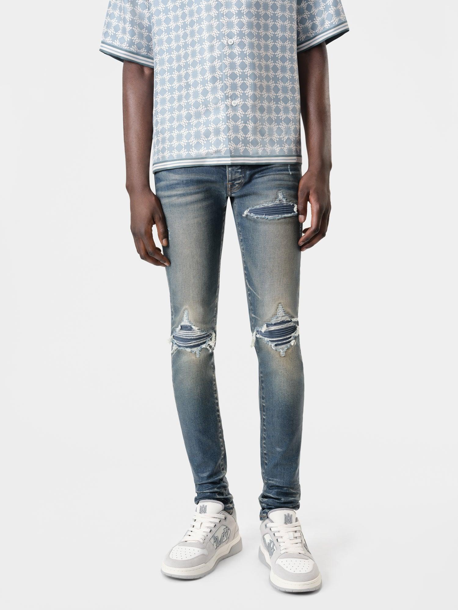 WAXED TONAL MX1 JEAN - Waxed Dark Indigo Male Product Image