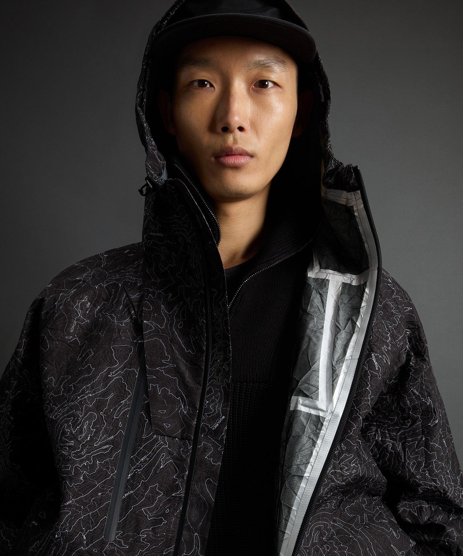 Todd Snyder x Woolrich 3-Layer Map Jacket Product Image