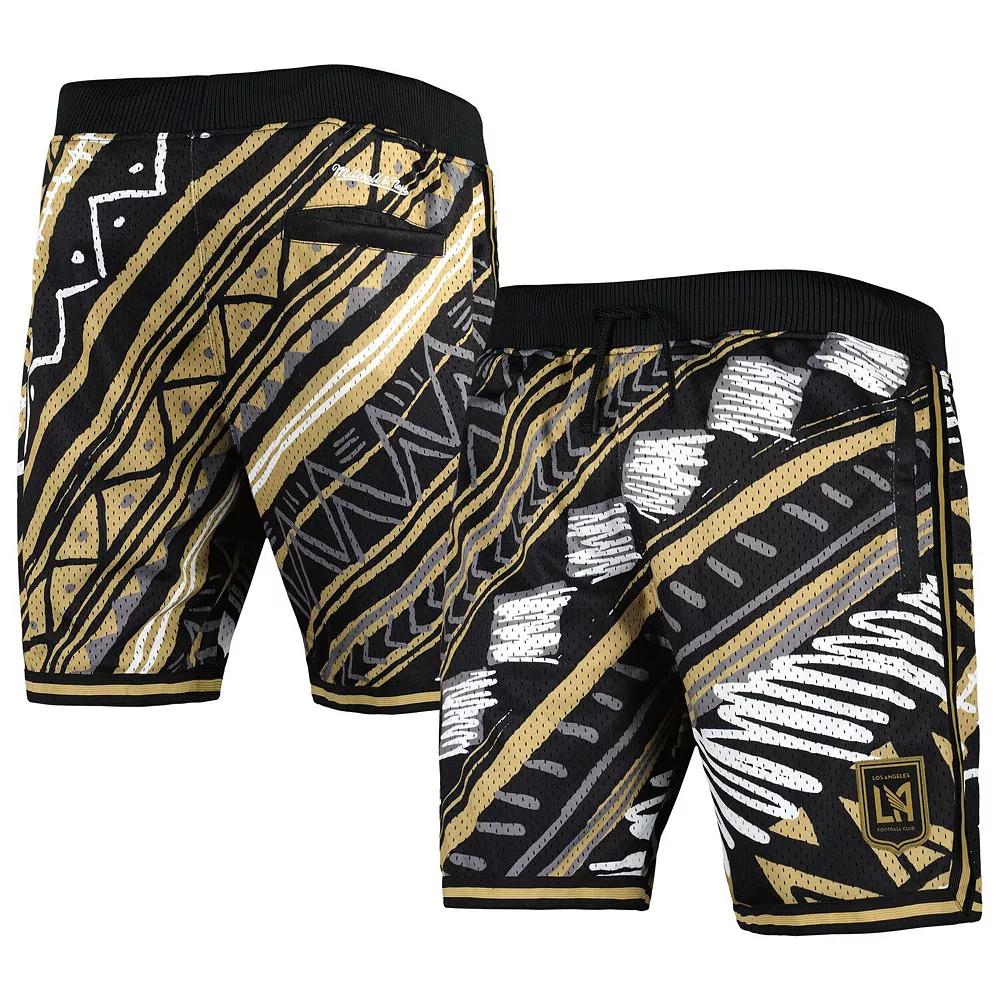 Men's Mitchell & Ness Black LAFC Tribal Fashion Shorts, Size: Small, Lfc Black Product Image