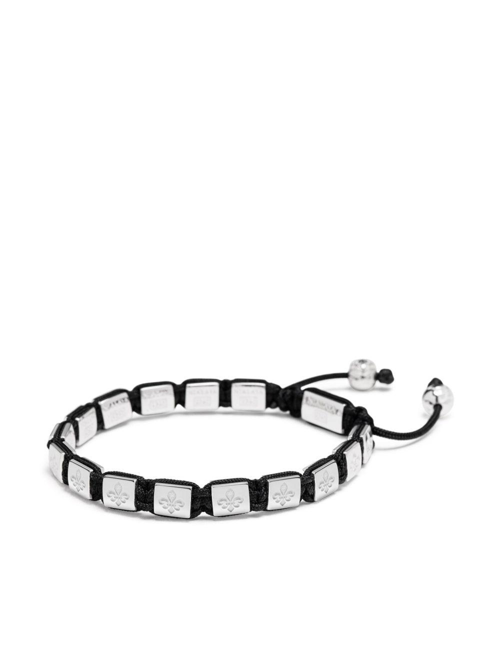 engraved beaded bracelet Product Image