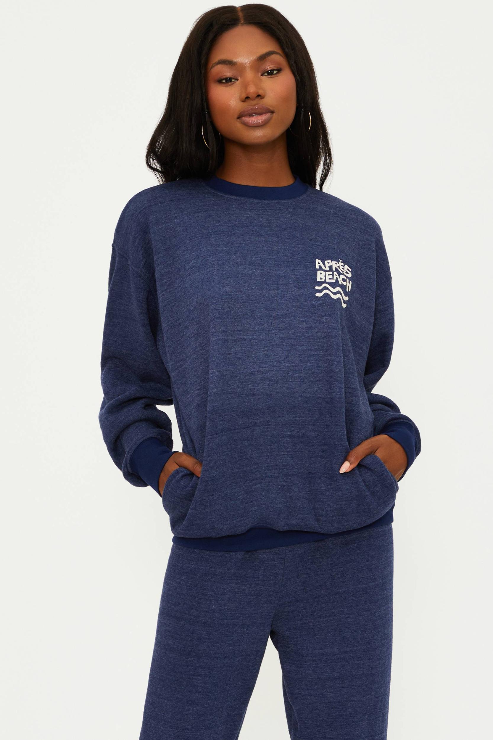 Kenzlie Pullover Navy Heather Product Image