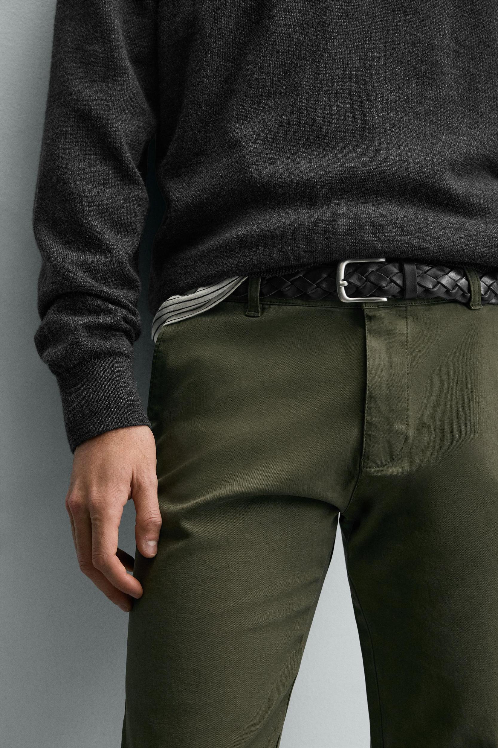 SKINNY CHINO PANTS Product Image