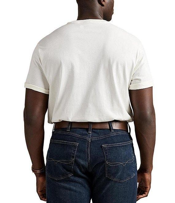 Polo Ralph Lauren Big & Tall Classic Fit Jersey Pocket Crewneck T-Shirt Product Image