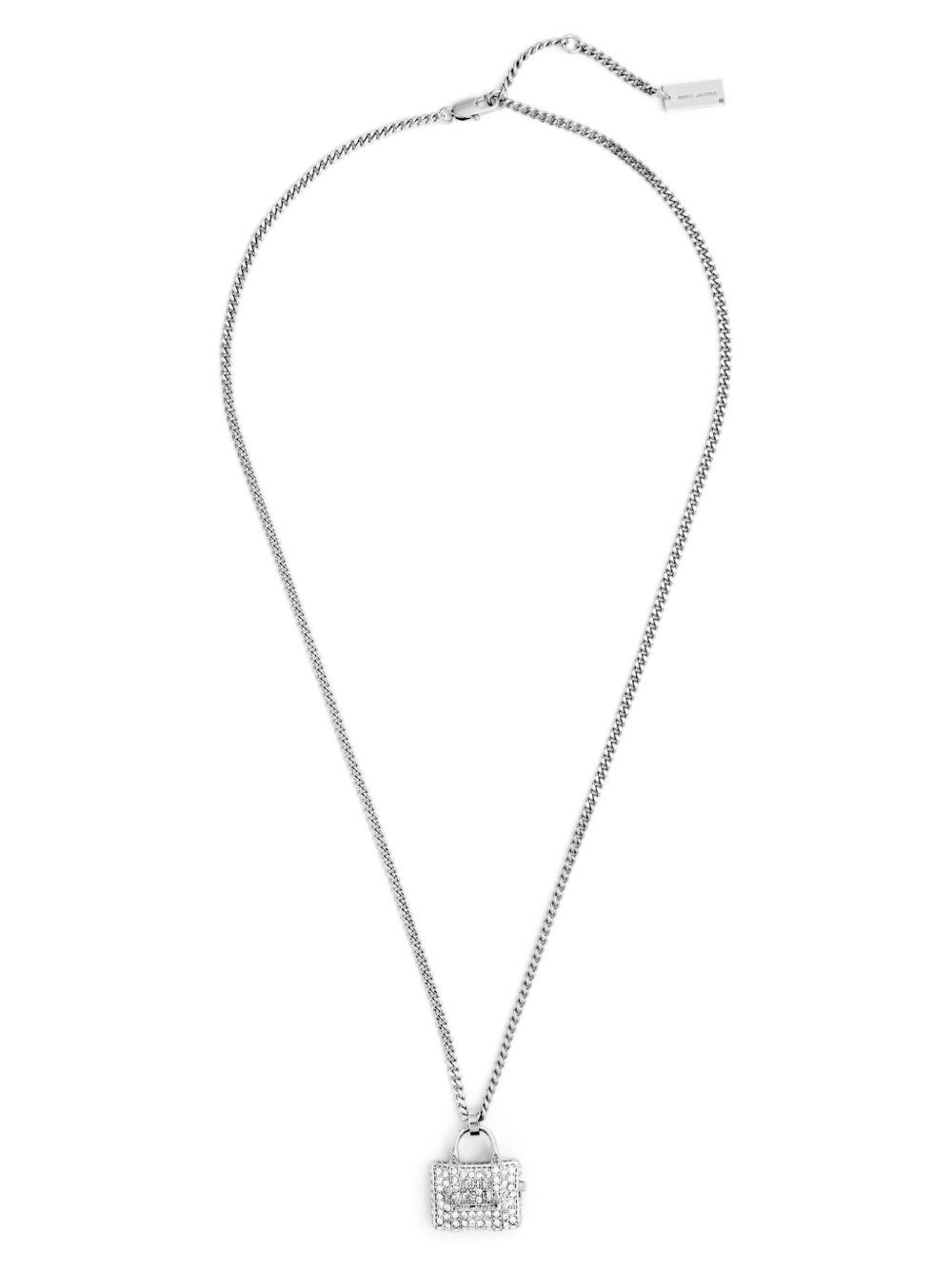 The Pavé Tote Bag necklace Product Image