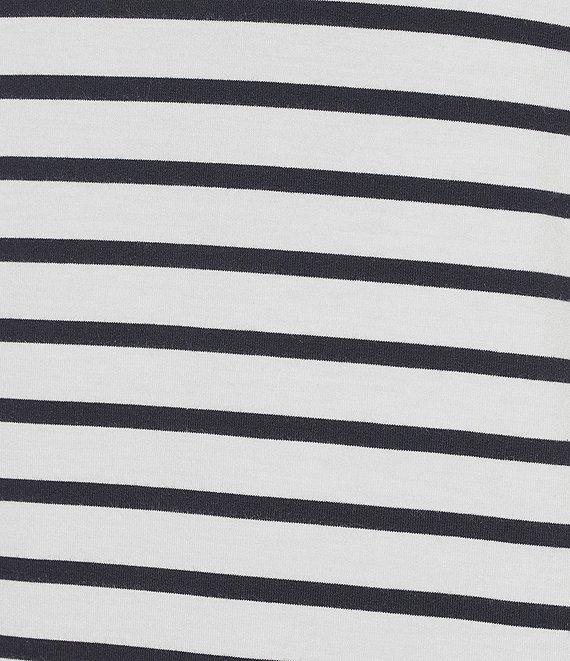 Cremieux Blue Label St. Tropez Collection Striped Crewneck Short Sleeve T-Shirt Product Image