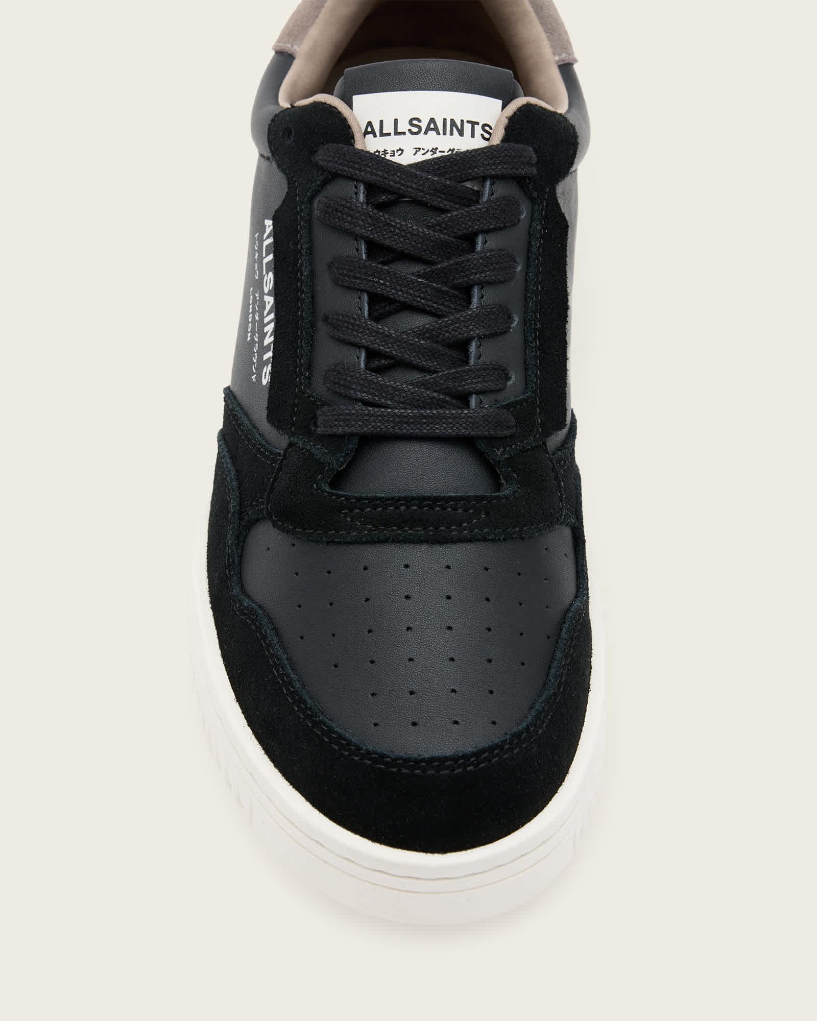 Regan Low Top Sneakers Black/Grey | ALLSAINTS US Product Image