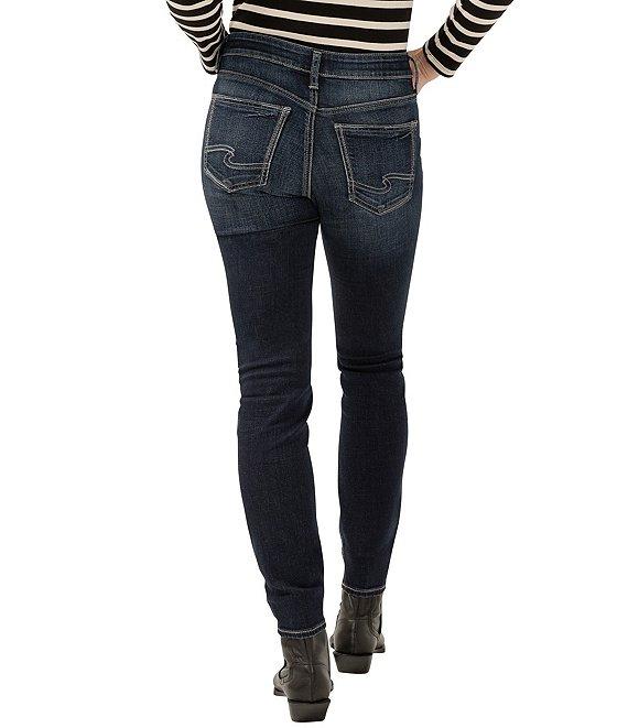 Silver Jeans Co. Suki Mid Rise Luxe Stretch Skinny Jeans Product Image
