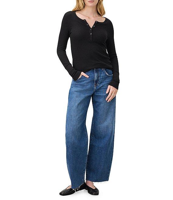 Splendid Thermal Forever Henley Long Sleeve Shirt Product Image