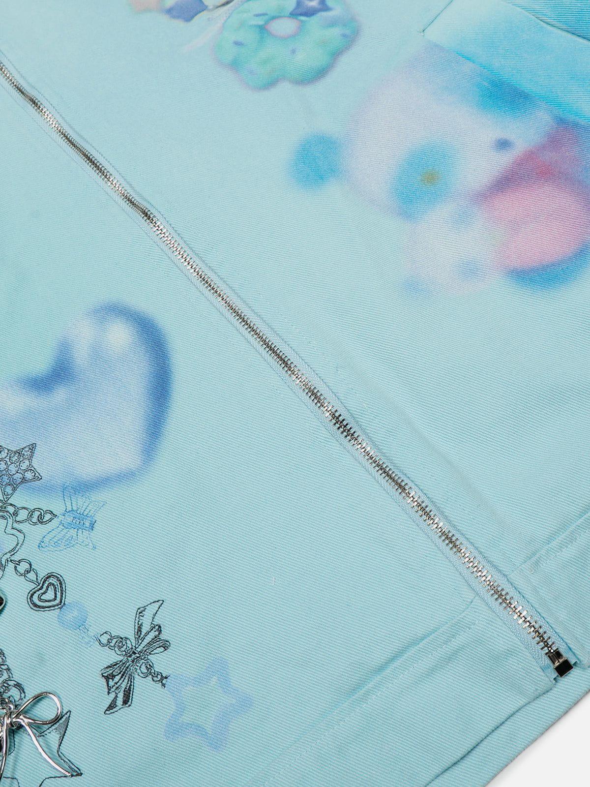 Aelfric Eden Fantasy Print Dirt Color Jacket Product Image