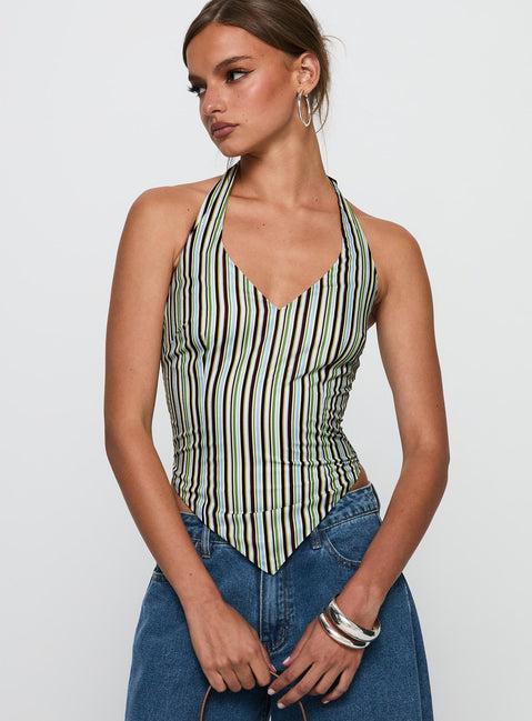 High Gear Halter Top Multi Product Image