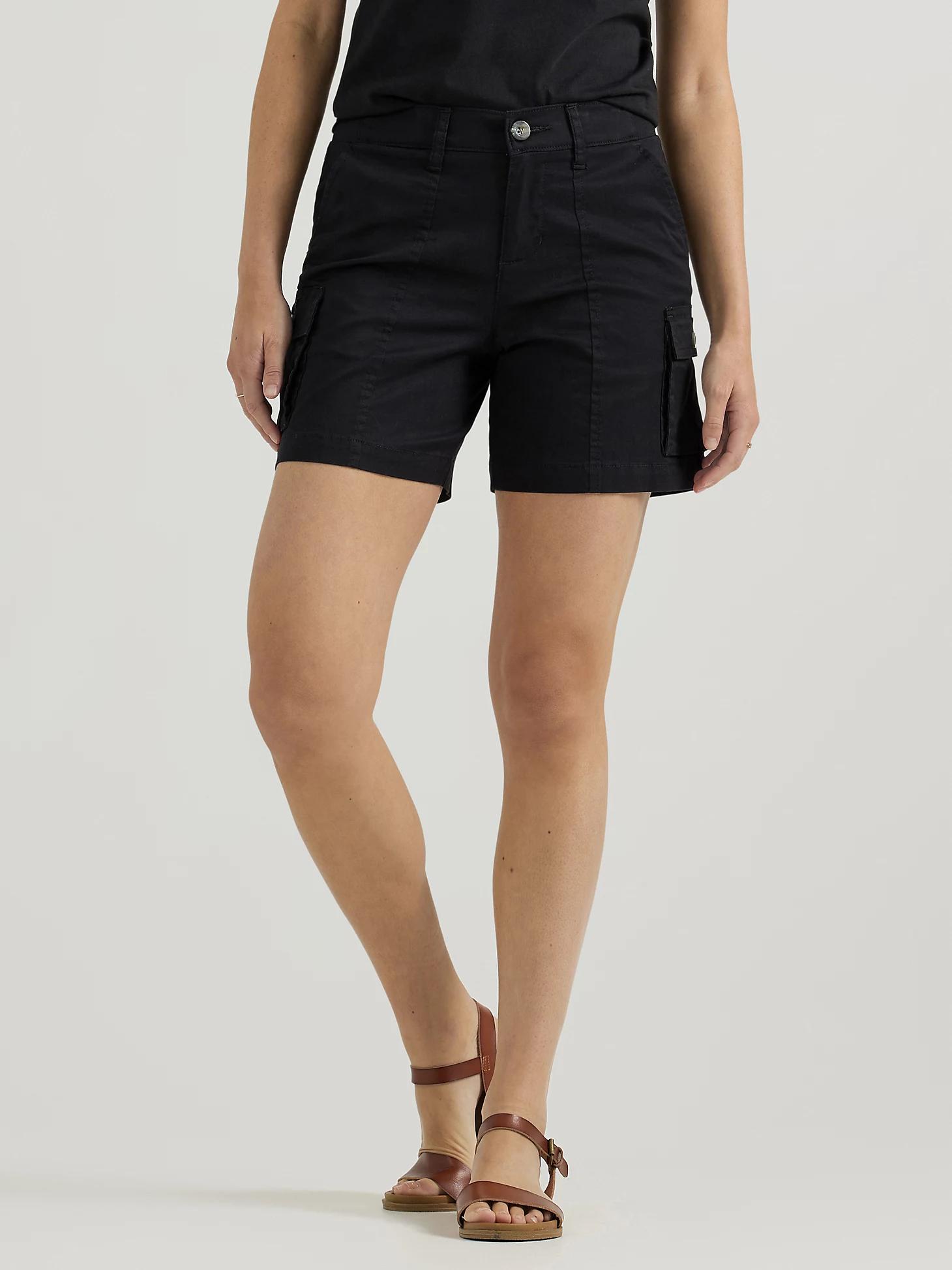 Women's Ultra Lux Comfort with Flex-to-Go Relaxed Fit Cargo Short | Women's Shorts | Lee® Product Image
