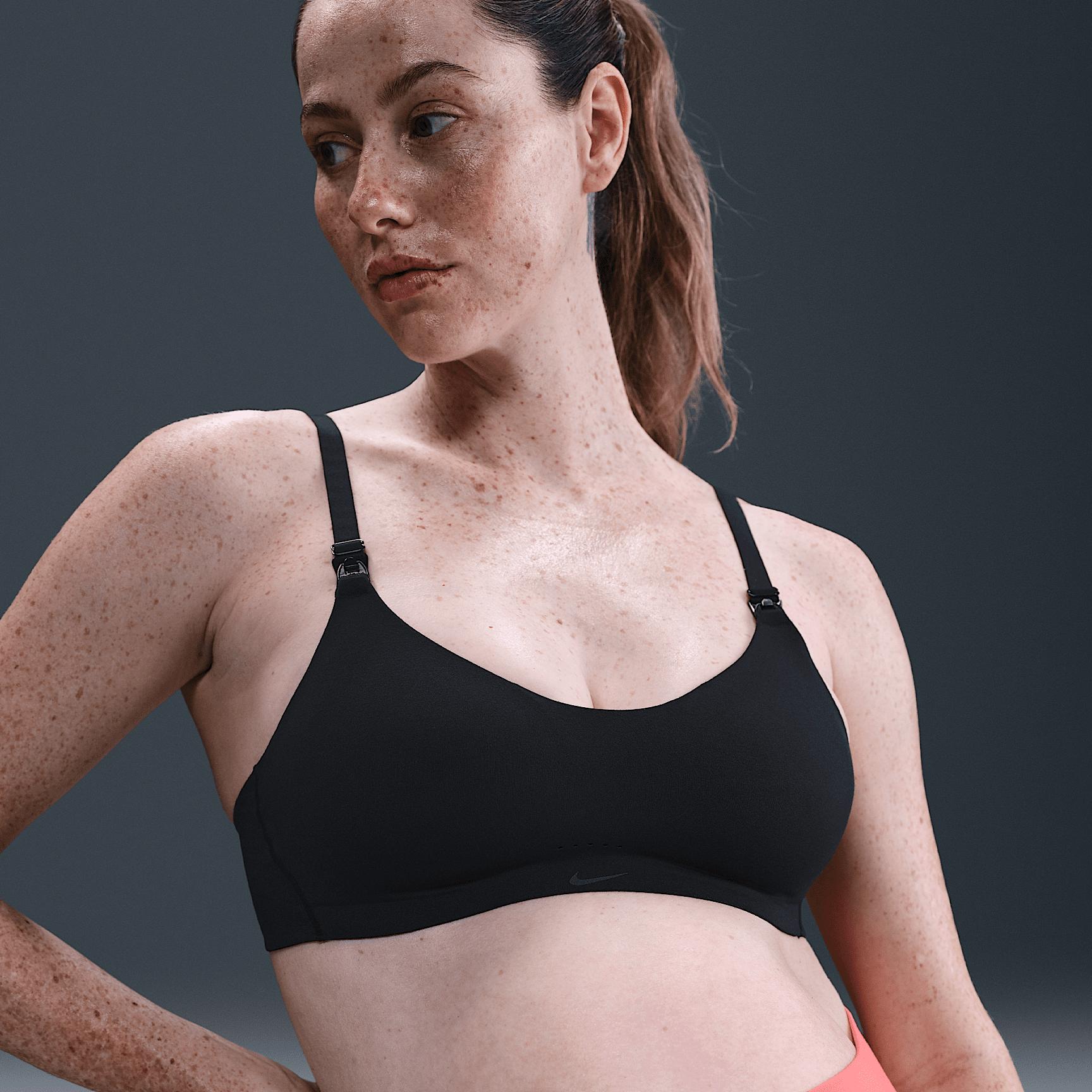 Nike Women's (M) Alate Minimalist Light-Support Padded Nursing Sports Bra (Maternity) Product Image