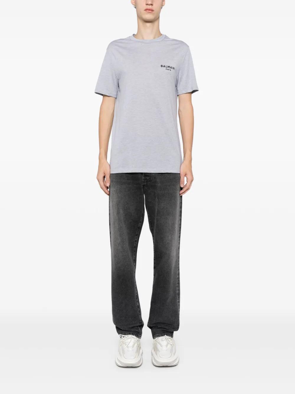 embroidered logo T-shirt Product Image