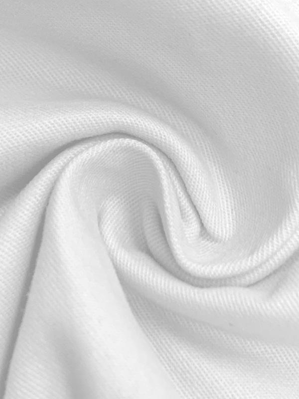 Long Sleeves Loose Solid Color High Neck T-Shirts Tops Product Image