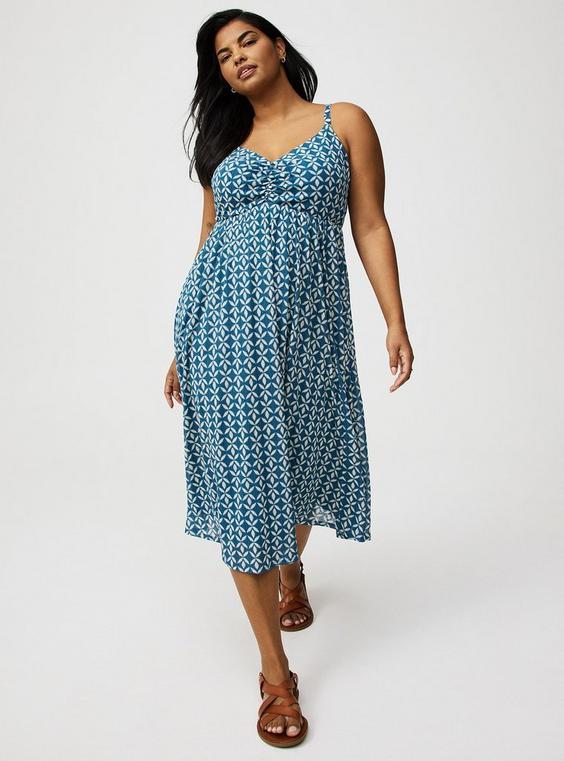 Sleeveless Tie-Back Midi Dress Product Image