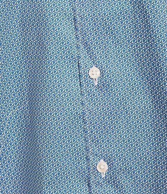 Hart Schaffner Marx The Mr. Classic Collection Short Sleeve Geo Print Shirt Product Image