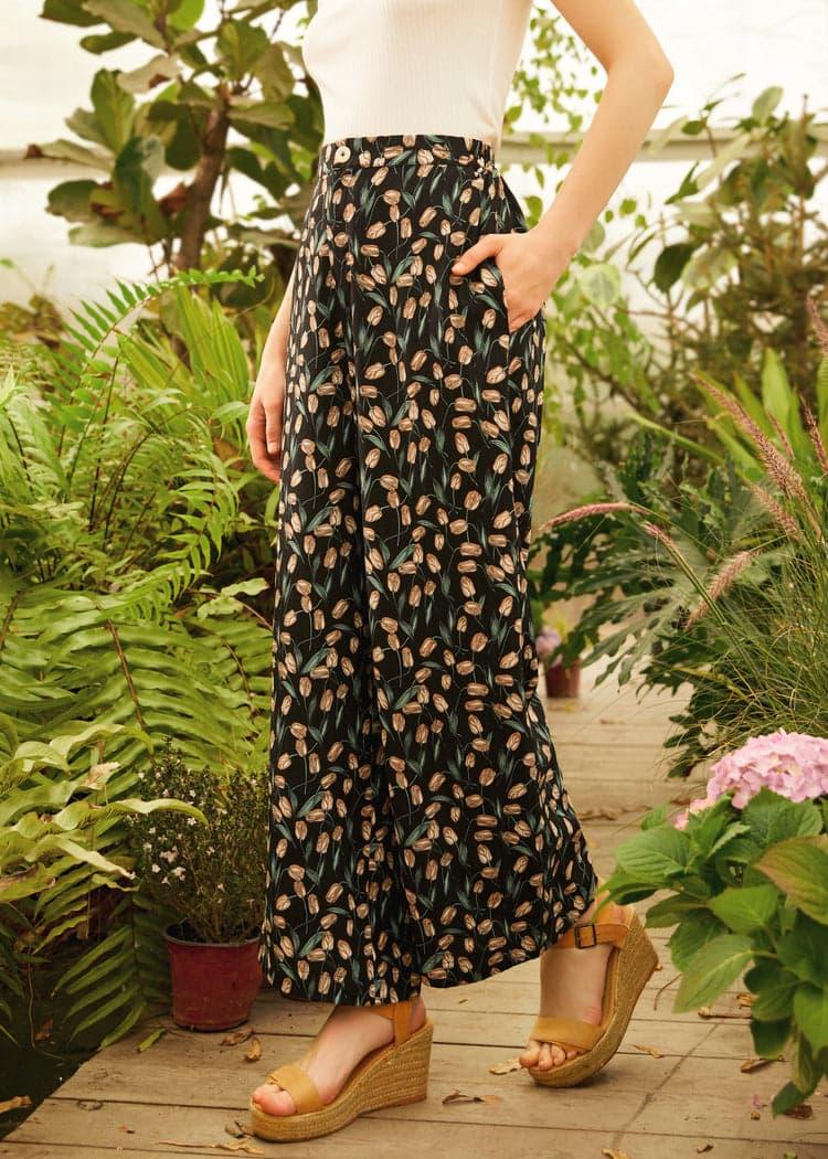 Whispers in the Garden Palazzo Pants Product Image